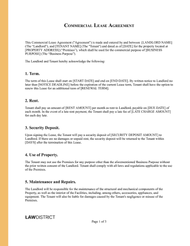 Commercial Lease Agreement